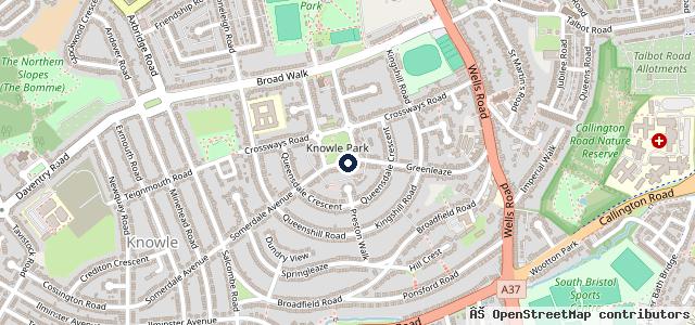 Map showing the location of C & V Auto Services