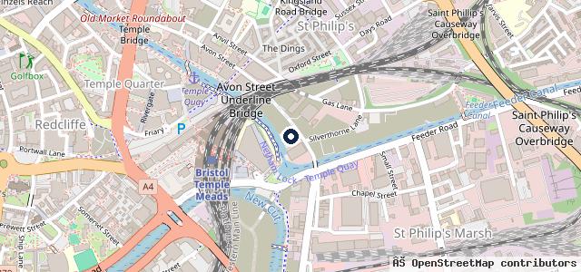Map showing the location of Bristol Kawasaki at Fowlers