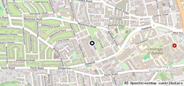 Map showing the location of B & T Autos