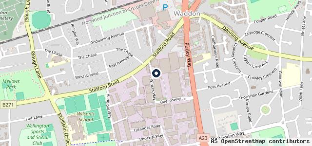 Map showing the location of FRL Goldsmith Motor Services | London