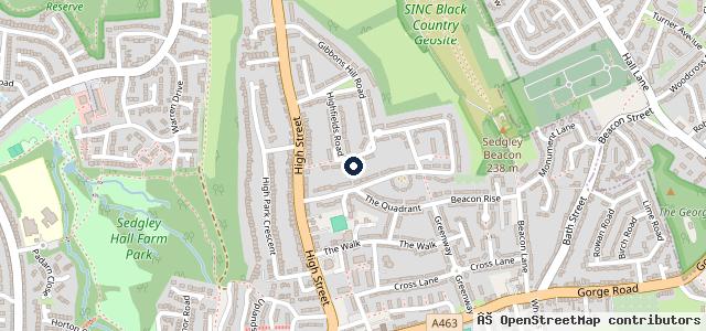 Map showing the location of Farmers Auto Repairs Ltd