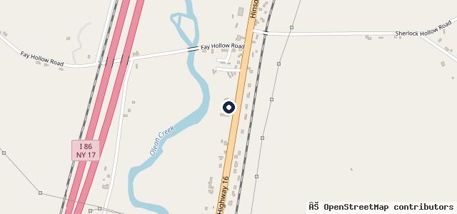 Map showing the location of Jay's Automotive & Used Cars Llc