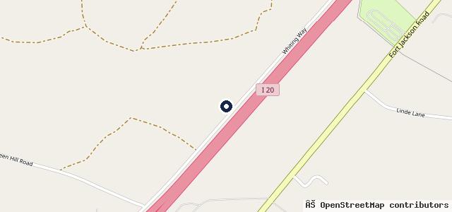 Map showing the location of Mark Williams Collision Center