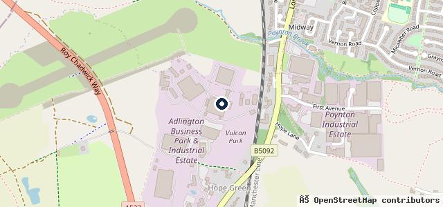 Map showing the location of Bakestone Motors Ltd