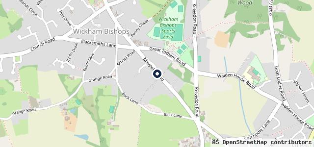 Map showing the location of Beacon Hill Garage
