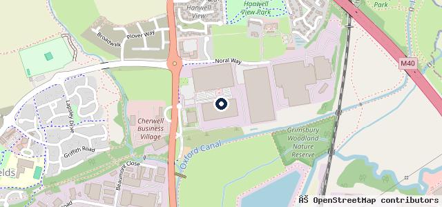 Map showing the location of Britannia Garage