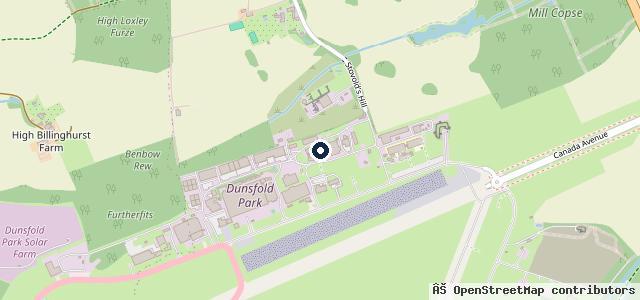 Map showing the location of Alfold MOT Centre Ltd