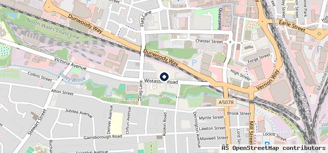 Map showing the location of D R Autos