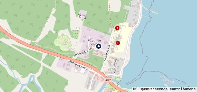 Map showing the location of Corry Motors