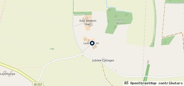 Map showing the location of C Thompson Services