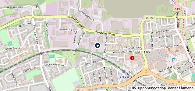 Map showing the location of Jarrow MOT Centre Member Of IMI