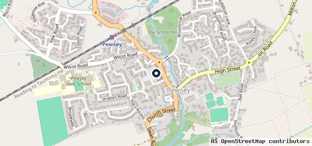 Map showing the location of Stevens Cars