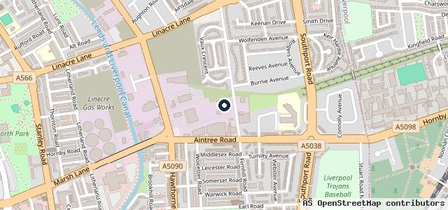 Map showing the location of Fernhill Motors | Liverpool
