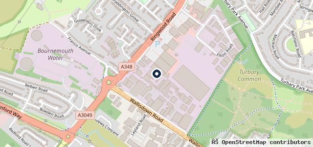 Map showing the location of Professional bike shop and service