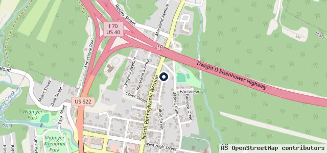 Map showing the location of R & S Auto & Truck Repair