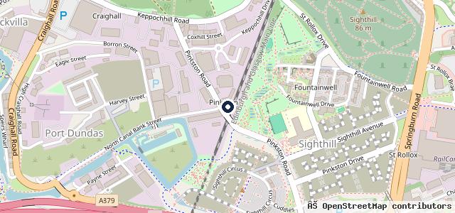 Map showing the location of Arifs Autofix | Glasgow
