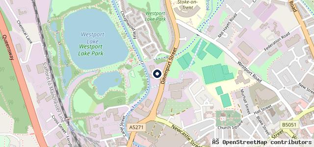 Map showing the location of A B Autos