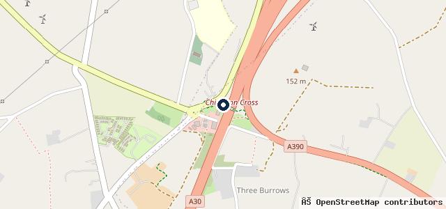 Map showing the location of C N V Motor Services Ltd