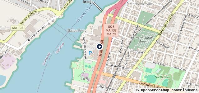 Map showing the location of Performance Auto Center