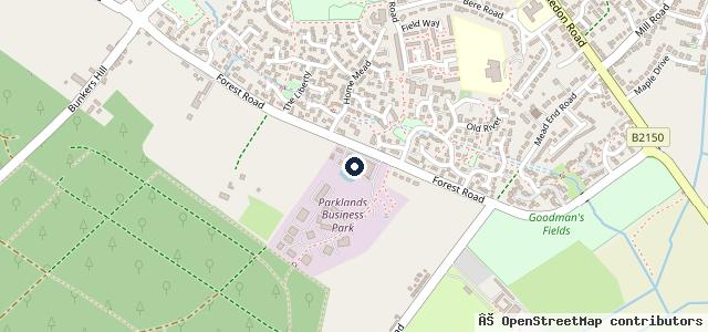 Map showing the location of EEC - European Exhaust and Catalyst | Denmead