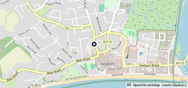 Map showing the location of Auto Service Garage