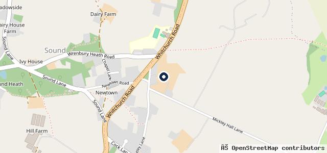 Map showing the location of C+S Autos