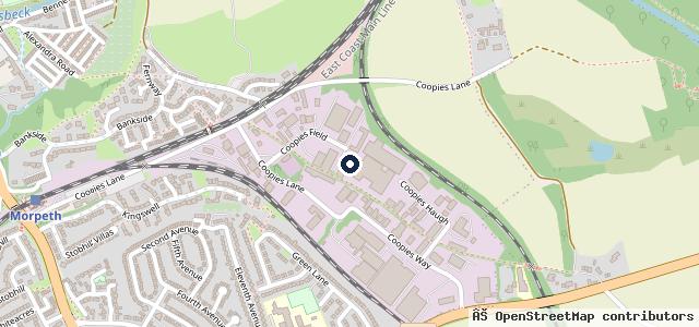 Map showing the location of Autominster Garage