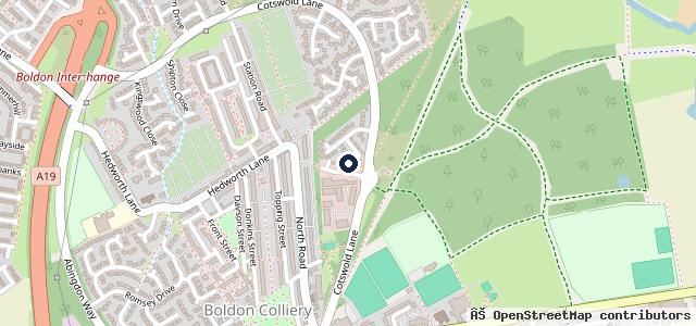 Map showing the location of MOTO-TEC MOT Centre Ltd