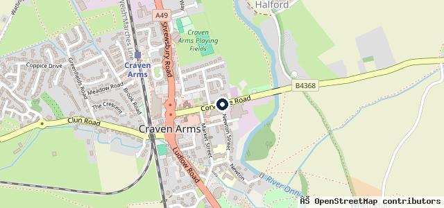 Map showing the location of MOT Clinic Ltd