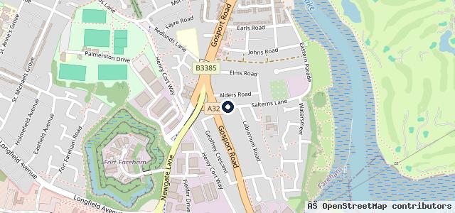 Map showing the location of Apolo Motor Services