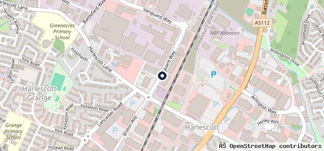 Map showing the location of Group 1 Volkswagen Shrewsbury | Shrewsbury