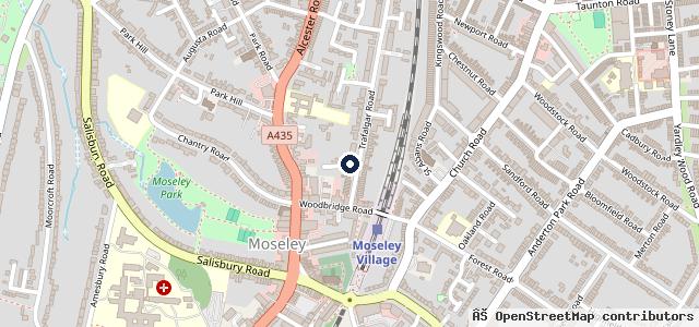 Map showing the location of UltraGloss Mobile Car Detailing Birmingham