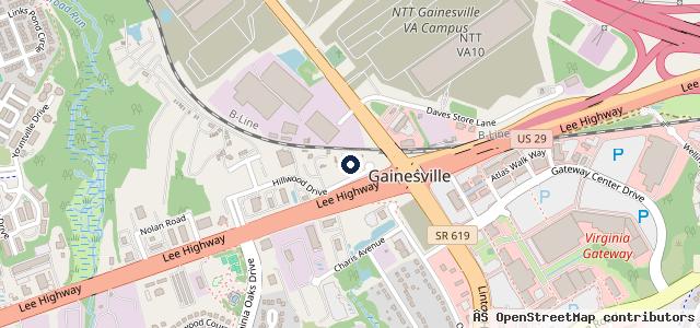 Map showing the location of Piedmont Tire & Auto