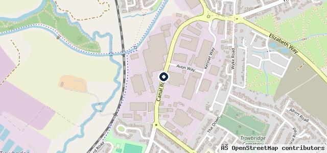 Map showing the location of Islington Motor Group