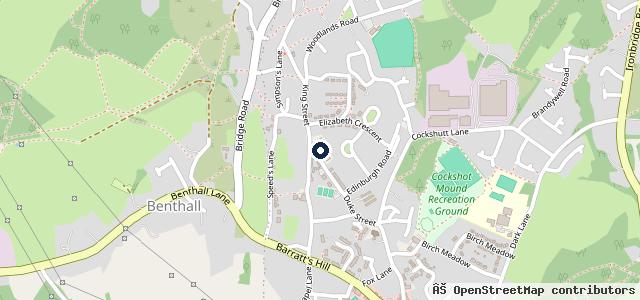 Map showing the location of Stewart Upton Motor Services
