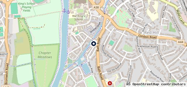 Map showing the location of Airora Tansells