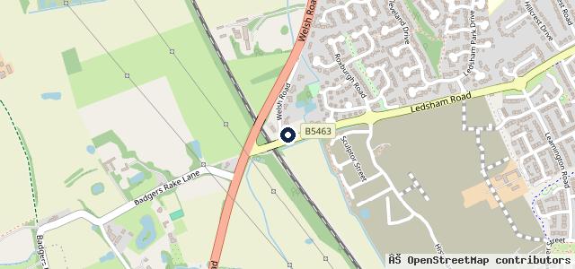 Map showing the location of Wirral Storage and Gas (U Tow Caravans)