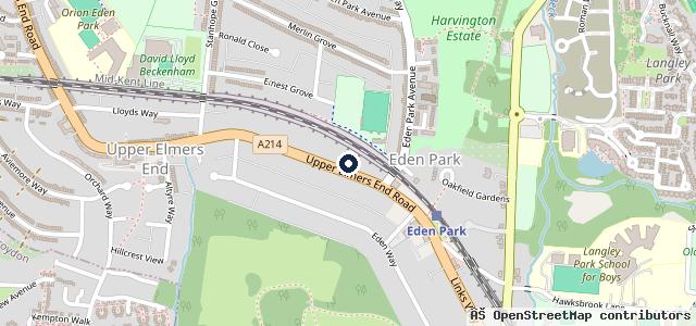 Map showing the location of JCB Mitsubishi Authorised Repairer