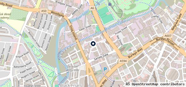 Map showing the location of Go-Renault LTD| Independent Renault & Dacia Specialist Leicester.