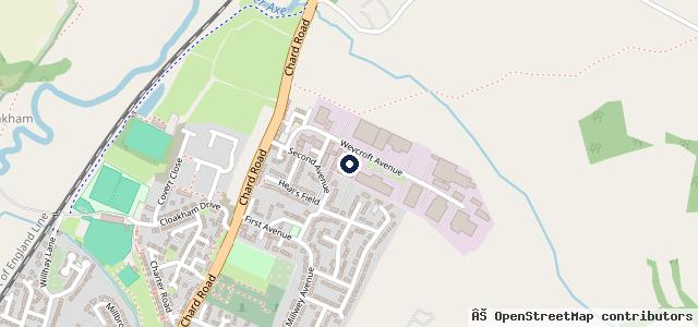 Map showing the location of Axe Valley Motors Ltd