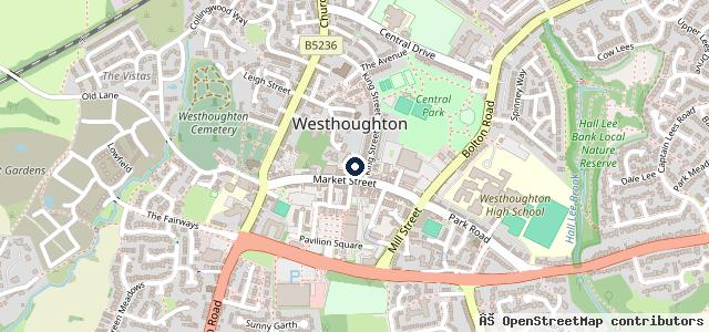Map showing the location of Smithy Garage