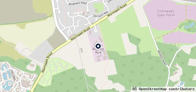 Map showing the location of JB Motorcycle Services