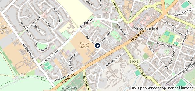 Map showing the location of Newmarket Harley-Davidson®