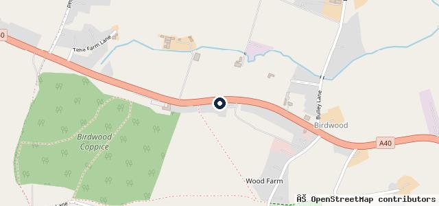 Map showing the location of CWSL Cars