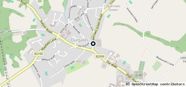 Map showing the location of Ben Greig Motors | Wadhurst