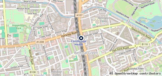 Map showing the location of Batt Bros