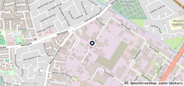 Map showing the location of J&F automotive ltd