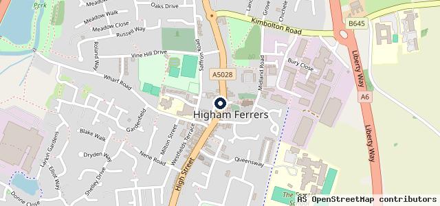 Map showing the location of John Lee & Sons Motorcycles