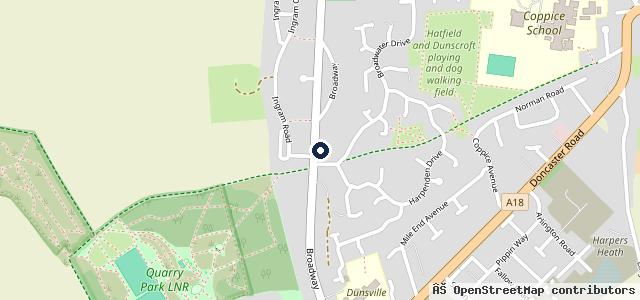 Map showing the location of George Jackson