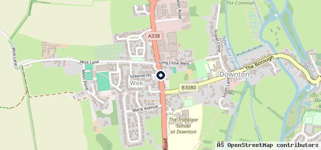 Map showing the location of Burnout Bikes | Downton